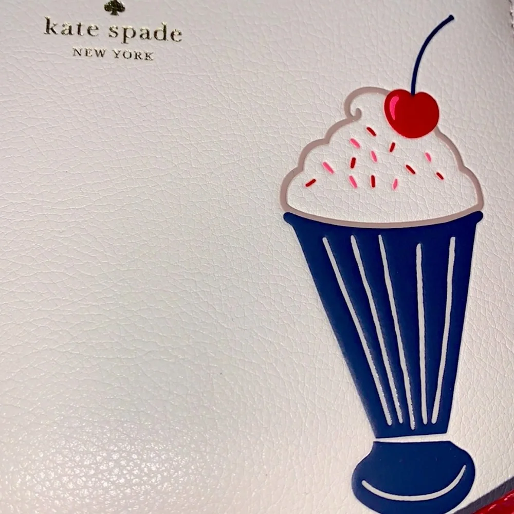 New Kate Spade bing large reversible cherry tote - Picture 8 of 16